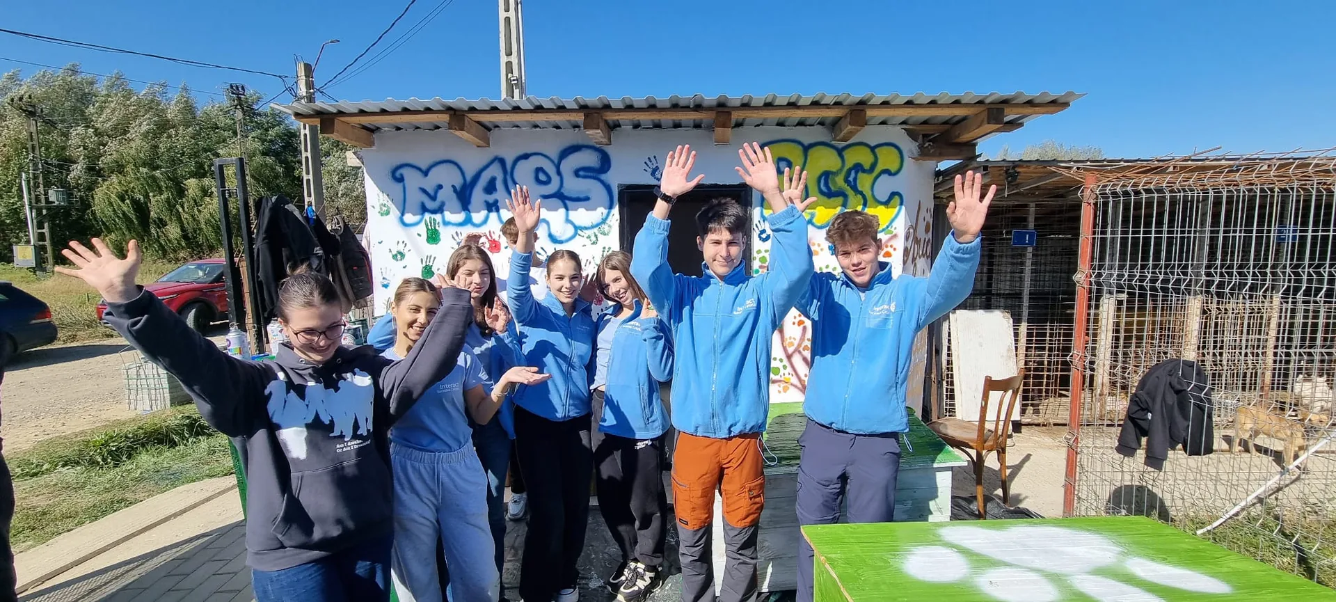 Arca lui Oscar Siret — Voluntari în acțiune